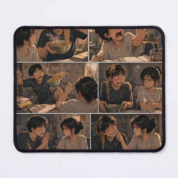 Item preview, Student Life Cozy Reading Room Comic Print designed and sold by Grafititee.