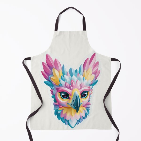 Item preview, Vibrant Harpy Eagle Fantasy Head designed and sold by The Digital Compass.