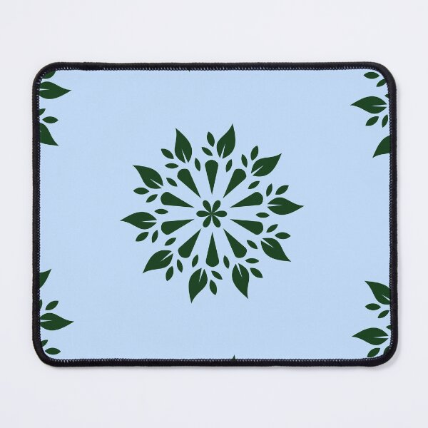 Item preview, Zen Garden Mint and Moss Floral Art. designed and sold by Jyoti Digital Artist.