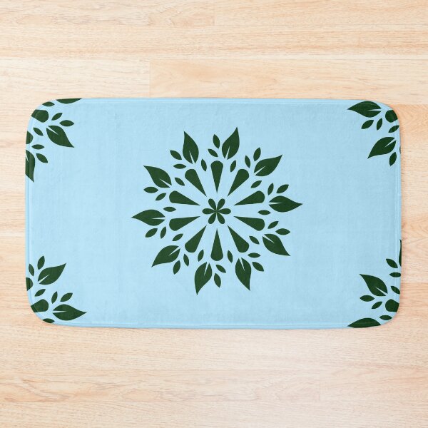 Item preview, Zen Garden Mint and Moss Floral Art. designed and sold by Jyoti Digital Artist.