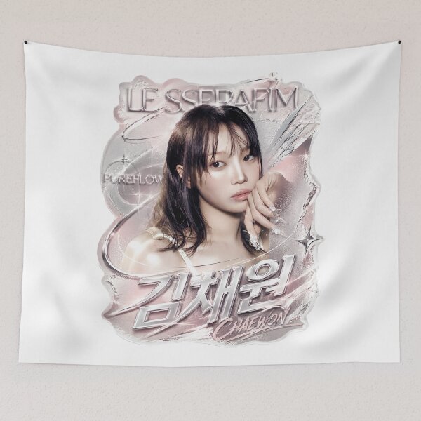 Item preview, Kim Chaewon LE SSERAFIM Dreamy PUREFLOW Fanmade Merch designed and sold by Valereekmerch.