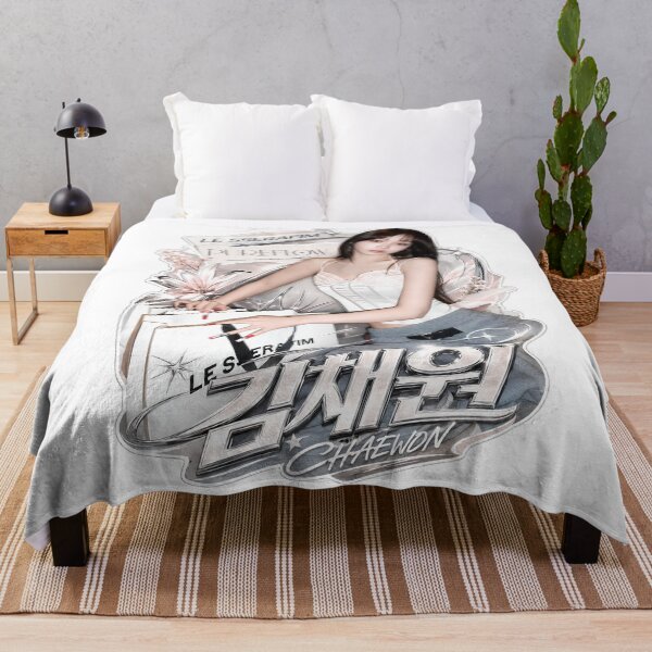 Item preview, Chaewon LE SSERAFIM PUREFLOW Floral Fan Art designed and sold by Valereekmerch.