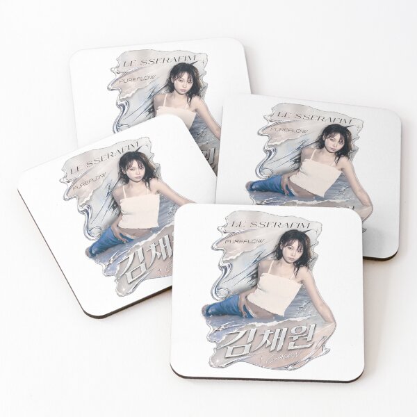 Item preview, Kim Chaewon PUREFLOW Kpop Sticker and Phone Case Art designed and sold by Valereekmerch.