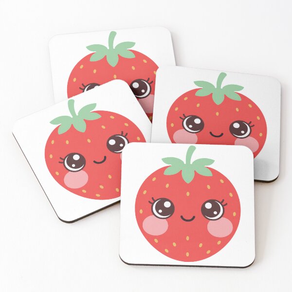 Item preview, kawaii strawberry designed and sold by HoloHugDesigns.