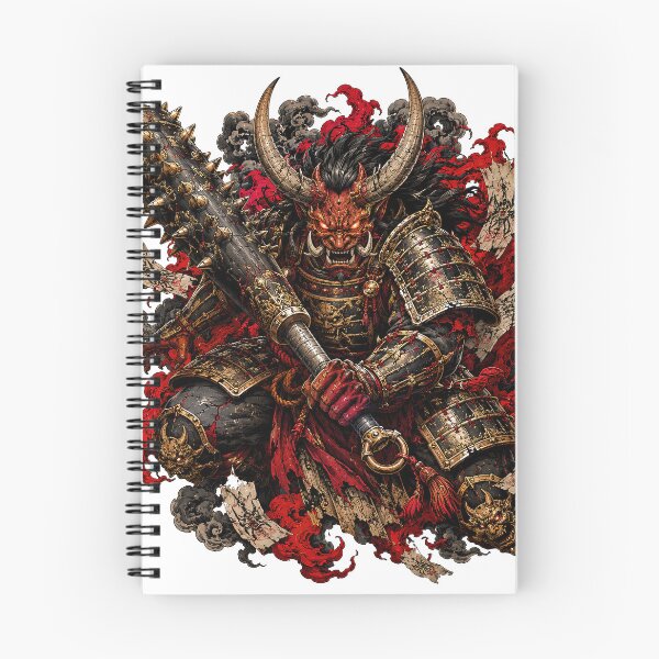 Item preview, Oni Samurai Demon Warrior Art designed and sold by Rui Mythic Studio.