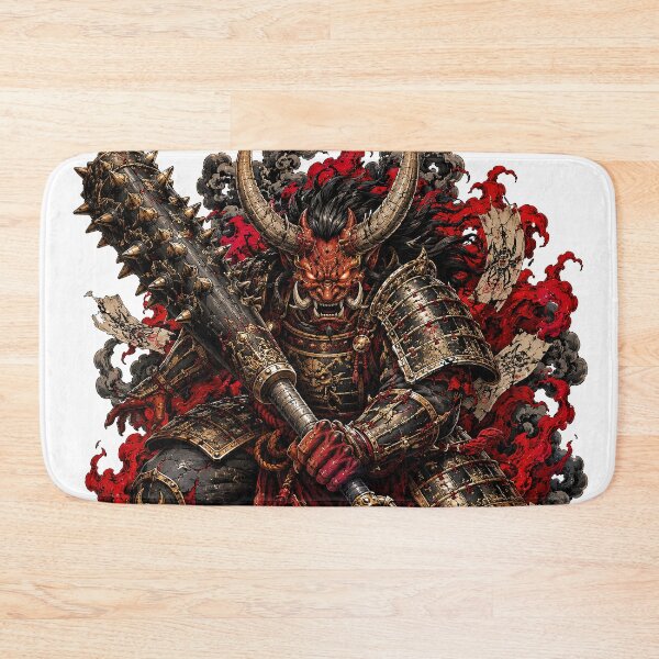 Item preview, Oni Samurai Demon Warrior Art designed and sold by Rui Mythic Studio.