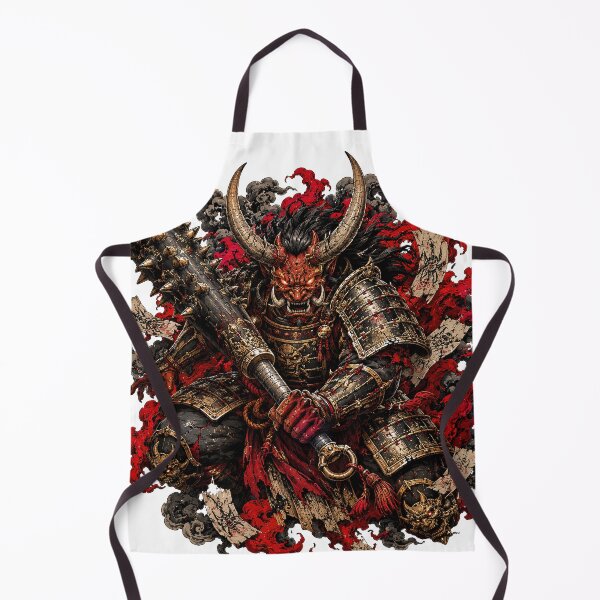 Item preview, Oni Samurai Demon Warrior Art designed and sold by Rui Mythic Studio.