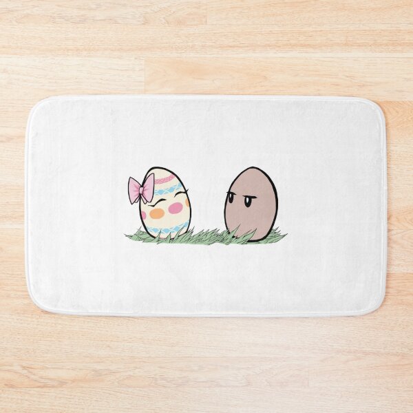 Item preview, Happy Egg Meets Confused Egg designed and sold by DuckShackShop.