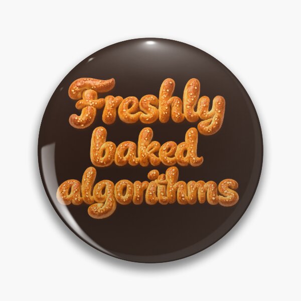 Item preview, Freshly Baked Algorithms – Funny Programmer Bread Design designed and sold by Nerd Romance Café.
