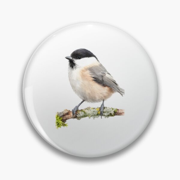 Item preview, Willow Tit (Poecile montanus) designed and sold by HOMETOWN86.