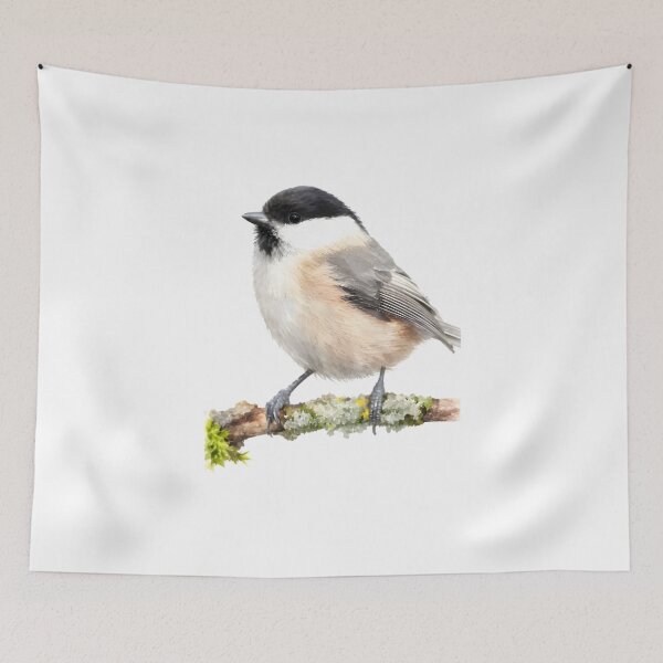 Item preview, Willow Tit (Poecile montanus) designed and sold by HOMETOWN86.
