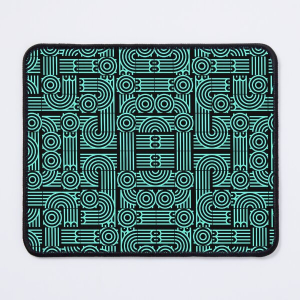 Item preview, Labyrinth Futuristic Abstract Geometric Pattern Design designed and sold by Habatour Creations Exclusive Digital Art Products.