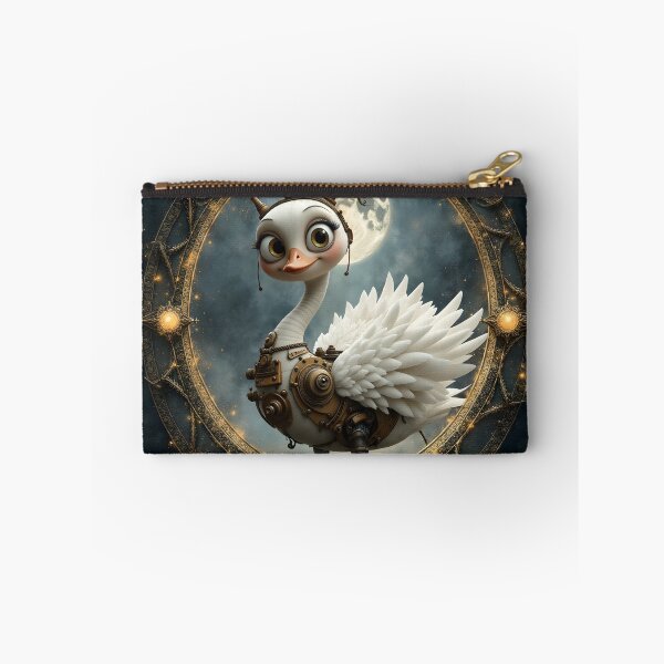 Item preview, Moonlit Clockwork Swan – Keeper of Curious Dreams designed and sold by nicky2342.