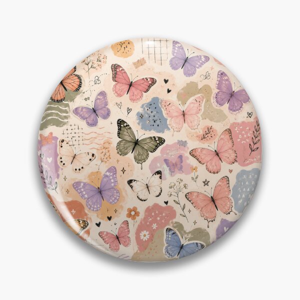 Item preview, Cozy Pastel Butterflies designed and sold by HemaGoutham.