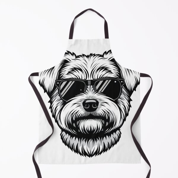 Item preview, Cool Maltese Dog Wearing Sunglasses Graphic designed and sold by SeaburyPrints.