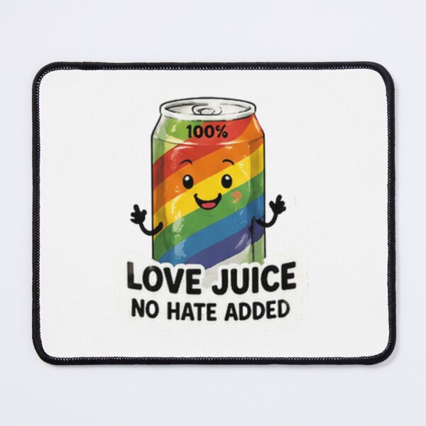 Item preview, Love Juice No Hate Added Pride designed and sold by Pixanova.