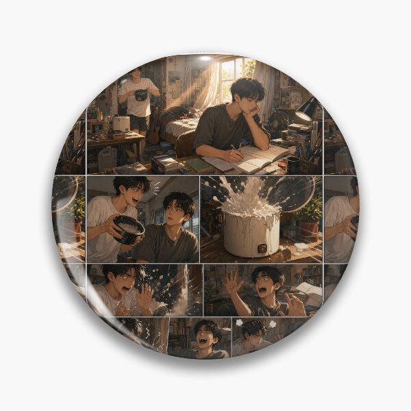 Item preview, Student Life Cozy Reading Room Comic Print designed and sold by Grafititee.
