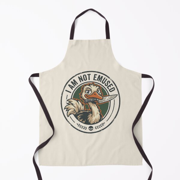 Item preview,  I Am Not Emused Funny Emu Pun designed and sold by dudelinart.