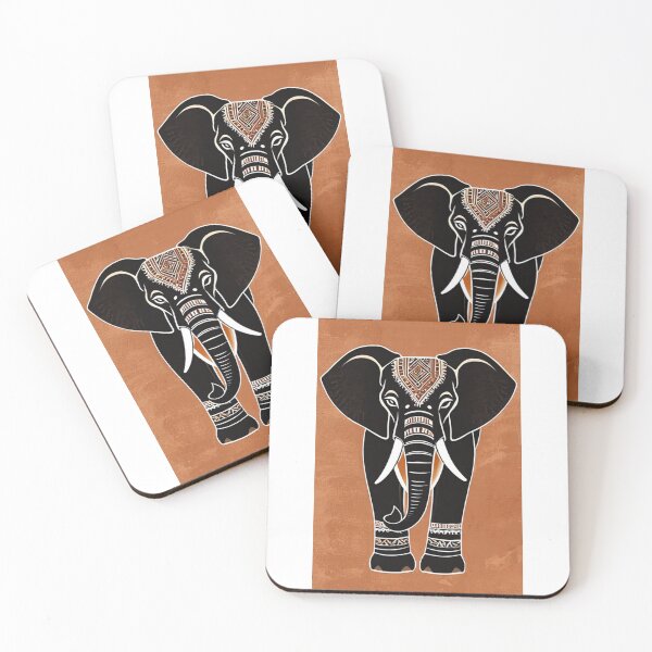 Artikelvorschau, Art - Graphic Elephant, Tribal Influence Design entworfen und verkauft von DoodyPets.