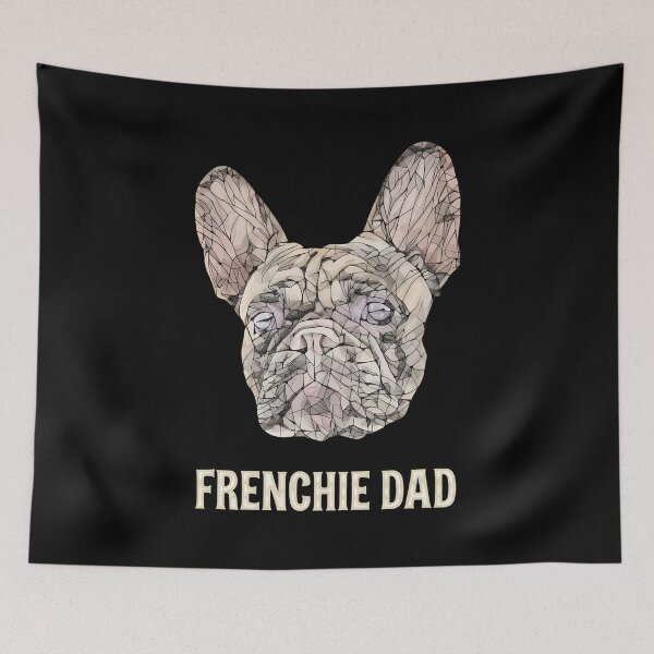 Item preview, Frenchie Dad Sketch Art Canine Pet Owner designed and sold by SoyLamderma.