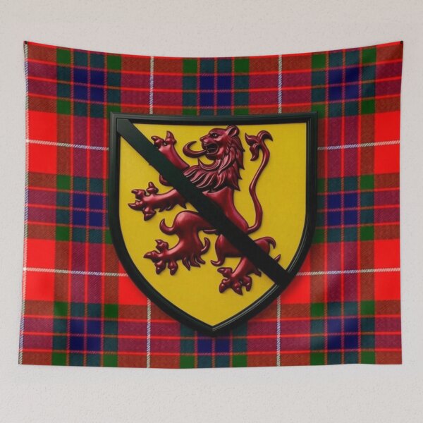 Item preview, Abernethy Coat of Arms and Fraser Modern Tartan designed and sold by Kirrindy Designs.