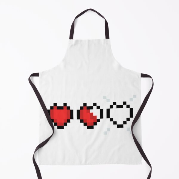 Item preview, 8 Bit Heart Health Bar Retro Gaming Life Gauge designed and sold by Heriwoaf.