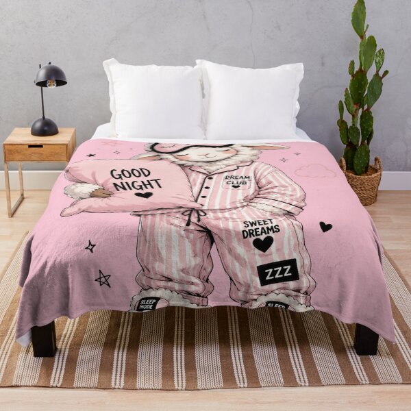 Item preview, Sleepy Little Sheep Pink Pajamas designed and sold by EsenciaZen.