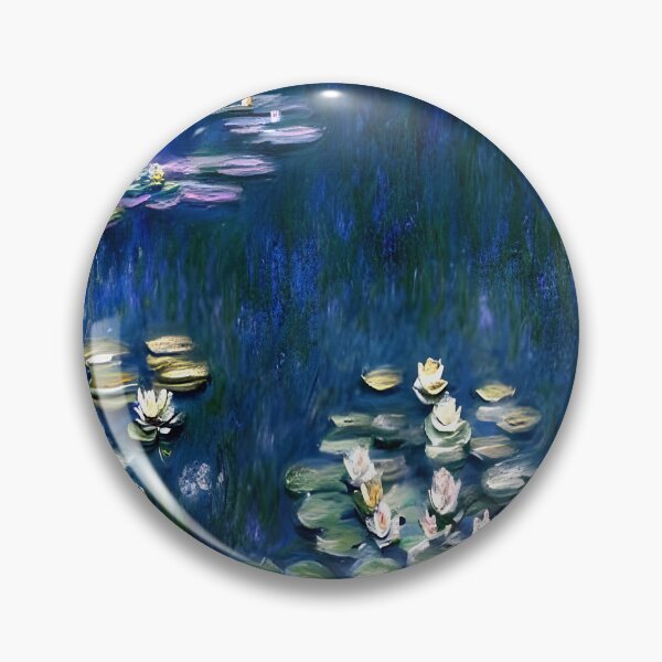 Item preview, Water Lilies, Green Harmony:  Impression of Verdant Reflections designed and sold by artdesignsnow.