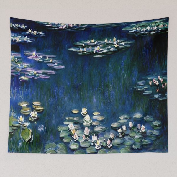 Item preview, Water Lilies, Green Harmony:  Impression of Verdant Reflections designed and sold by artdesignsnow.