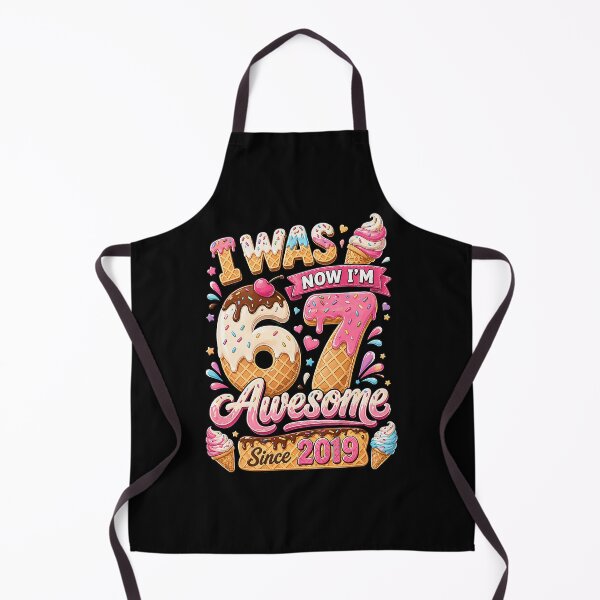 Item preview, I was 6 Now I'm 7 Birthday Ice Cream Awesome Since 2019 designed and sold by Littermin.