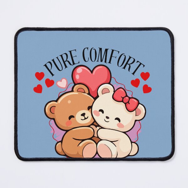 Item preview, Cute Teddy Bear Hugging Couple | Kawaii Valentine Love Bears Gift designed and sold by Palette _Vibes.