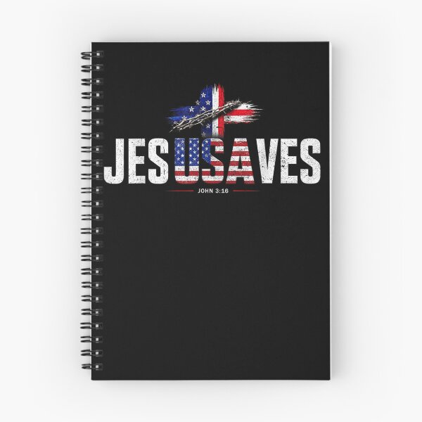Item preview, Jesus Saves Cross Subtle Christian Religious Faith USA Flag designed and sold by ocustdaleman.