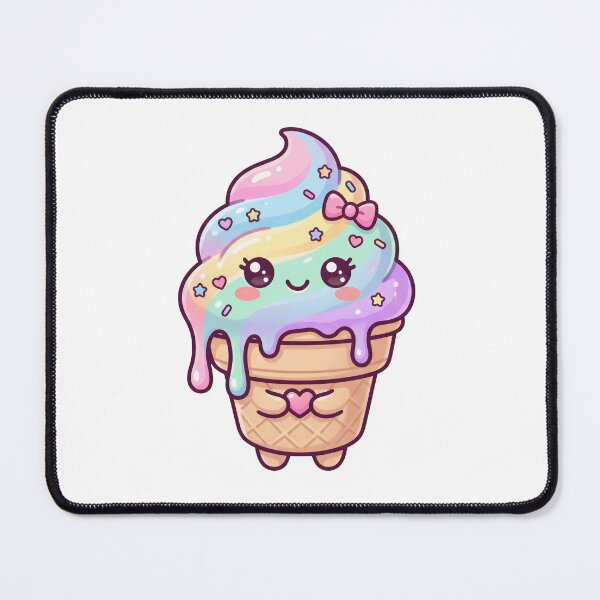 Item preview, Kawaii Ice Cream Cone designed and sold by HoloHugDesigns.