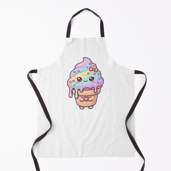 Item preview, Kawaii Ice Cream Cone designed and sold by HoloHugDesigns.
