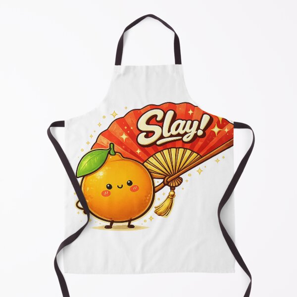 Item preview, Sassy Orange with the Slay Fan designed and sold by KrisPoospi.