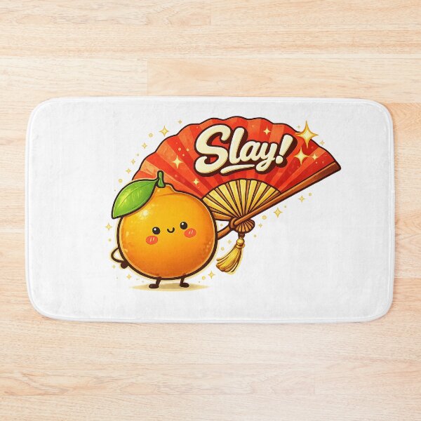Item preview, Sassy Orange with the Slay Fan designed and sold by KrisPoospi.