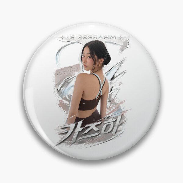 Item preview, Kazuha LE SSERAFIM PUREFLOW Elegant Kpop Fan Art designed and sold by Valereekmerch.