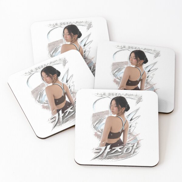 Item preview, Kazuha LE SSERAFIM PUREFLOW Elegant Kpop Fan Art designed and sold by Valereekmerch.