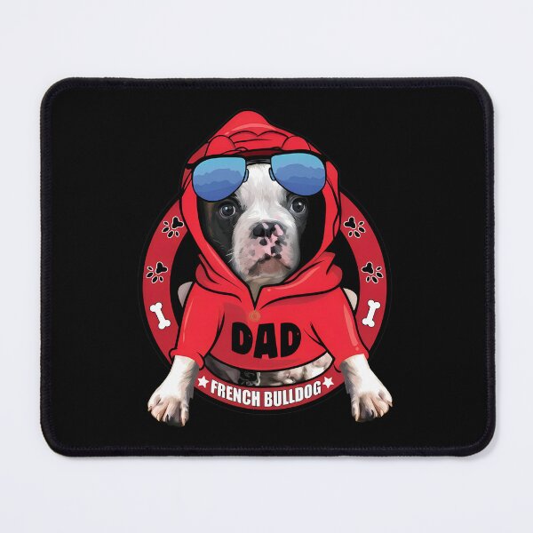Item preview, I Dad French Bulldog Puppy Cool Shades designed and sold by SoyLamderma.