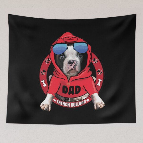 Item preview, I Dad French Bulldog Puppy Cool Shades designed and sold by SoyLamderma.
