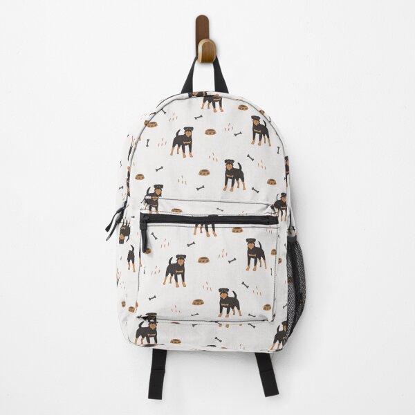 Item preview, Minimalist Flat Design Rottweiler Dog Cream Pattern designed and sold by svitlaarty.