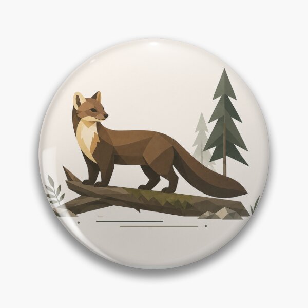 Item preview, Silent Pine Marten designed and sold by Norvian.