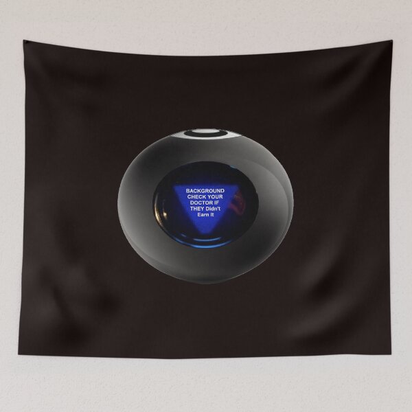 Item preview, 8 ball doctor advice logo designed and sold by VWscout2.
