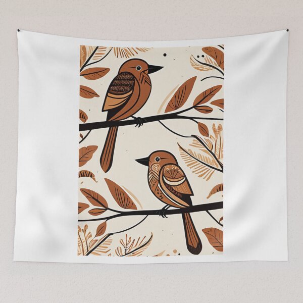 Item preview, Art - Stylized Birds, Art Deco Aesthetic of the 1920s designed and sold by DoodyPets.