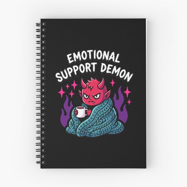 Item preview, The Emotional Support Demon designed and sold by ricopanda.