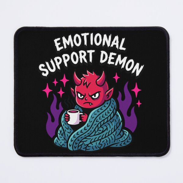 Item preview, The Emotional Support Demon designed and sold by ricopanda.