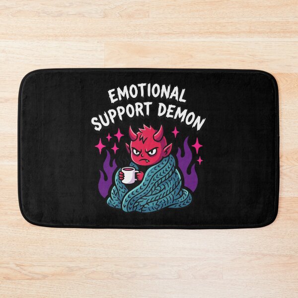 Item preview, The Emotional Support Demon designed and sold by ricopanda.