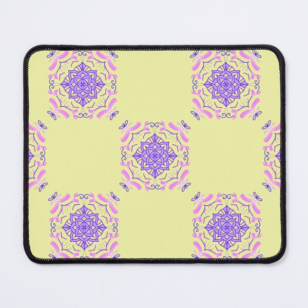 Item preview, Aesthetic bohemian ceramic tile design. designed and sold by AjjimaJKM.