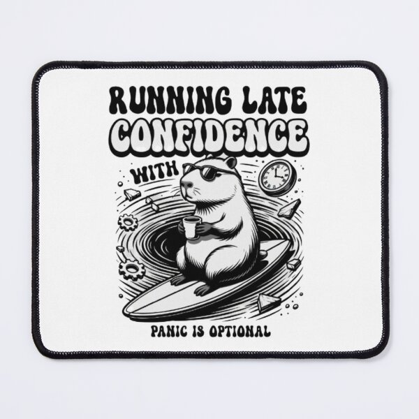 Item preview, Forming the Confidence – Surfing Groundhog Design designed and sold by Dogandesighn.