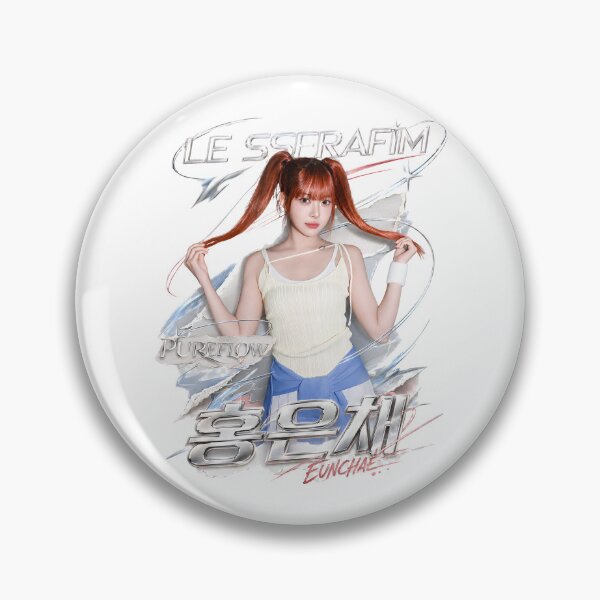 Item preview, Hong Eunchae LE SSERAFIM PUREFLOW Kpop Fan Art designed and sold by Valereekmerch.